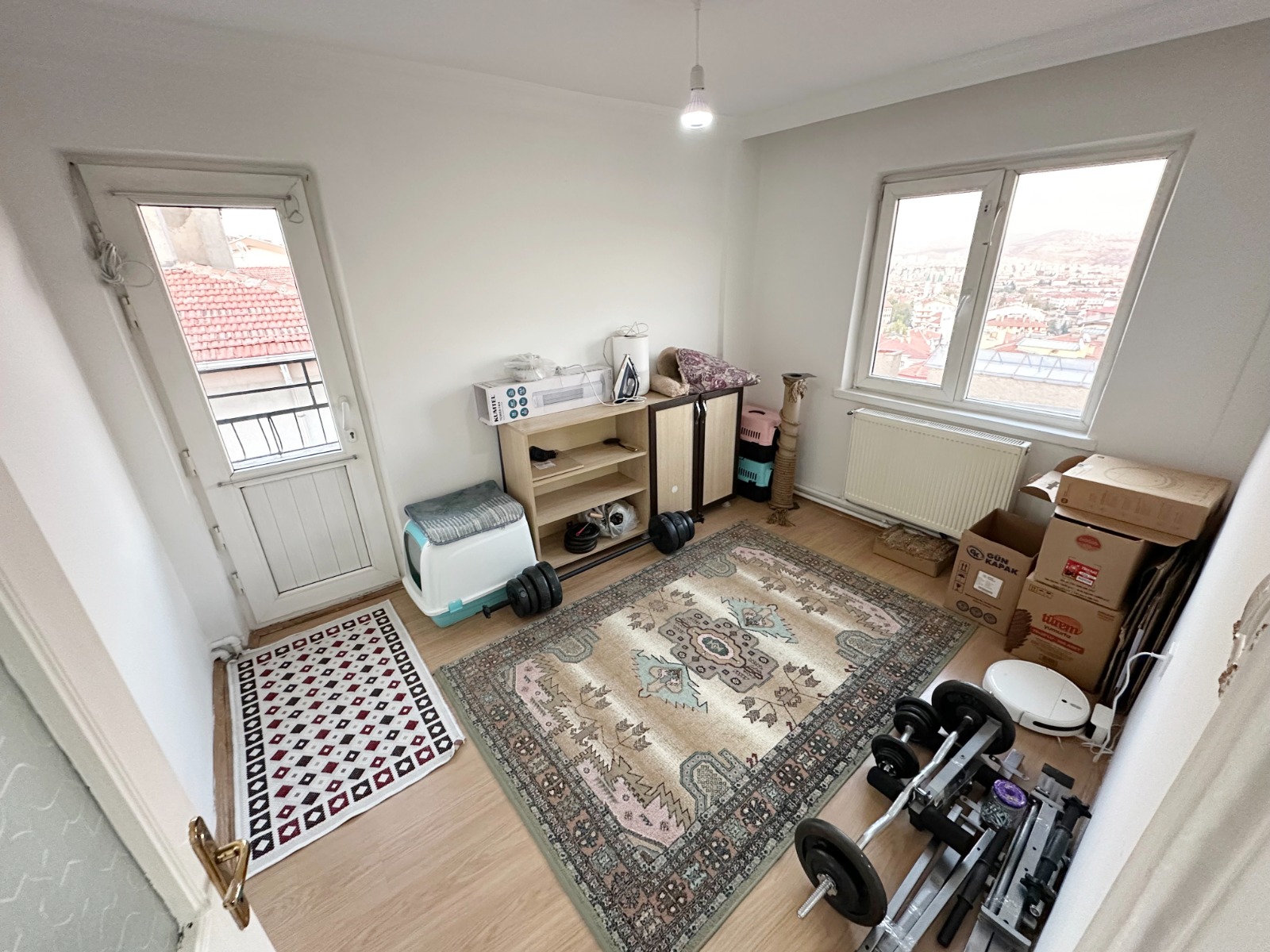 Keçiören Kuşcağız Mahallesi Satılık 3+1 4. Kat Daire | Şehir Manzaralı İskanlı Mantolamalı