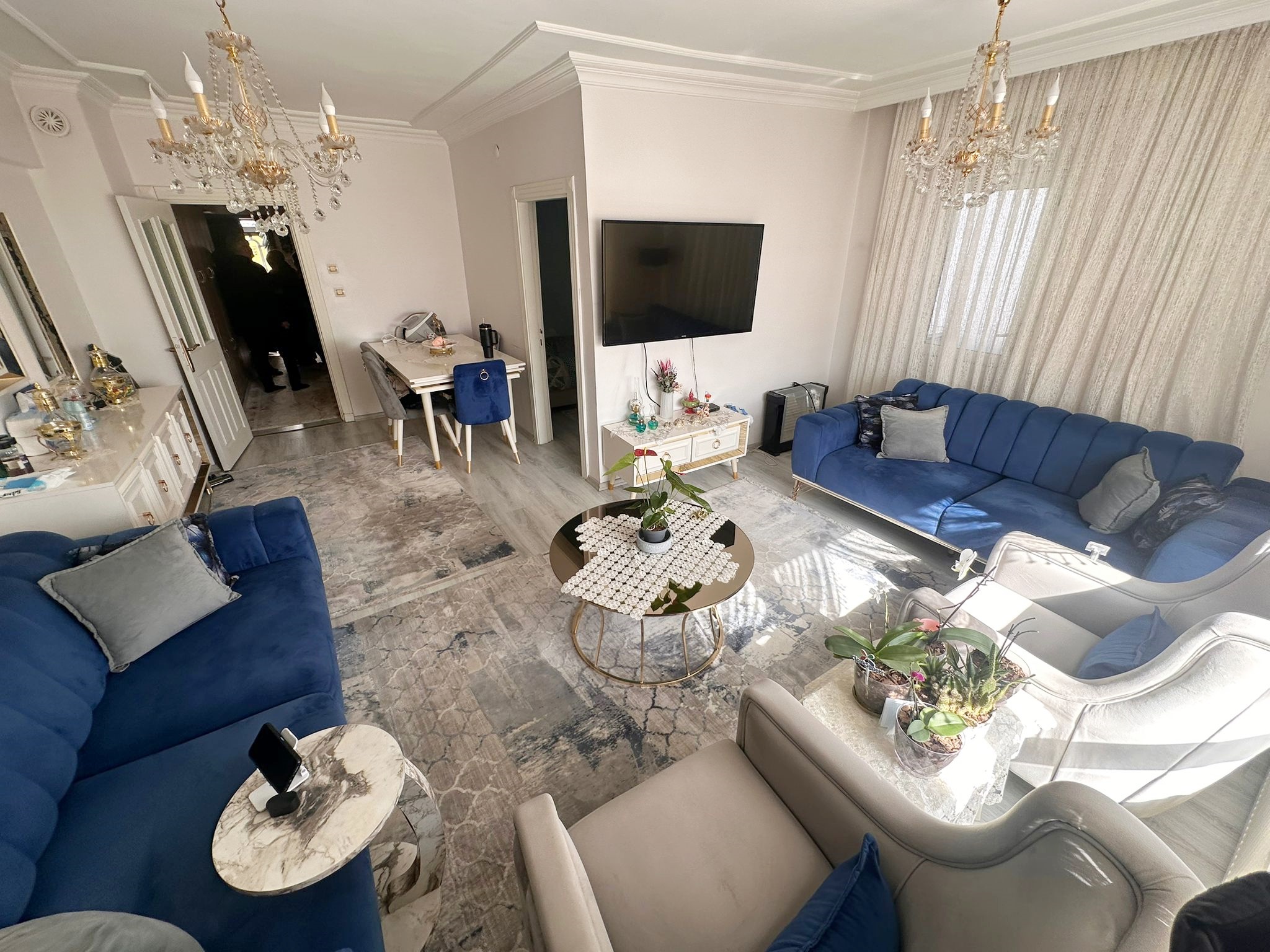 Keçiören Satılık 3+1 110 m² Daire | Cam Balkonlu Otoparklı Vestiyerli Krediye Uygun