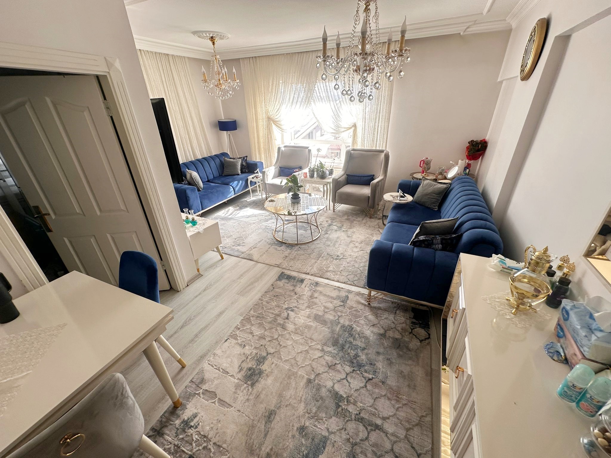 Keçiören Satılık 3+1 110 m² Daire | Cam Balkonlu Otoparklı Vestiyerli Krediye Uygun