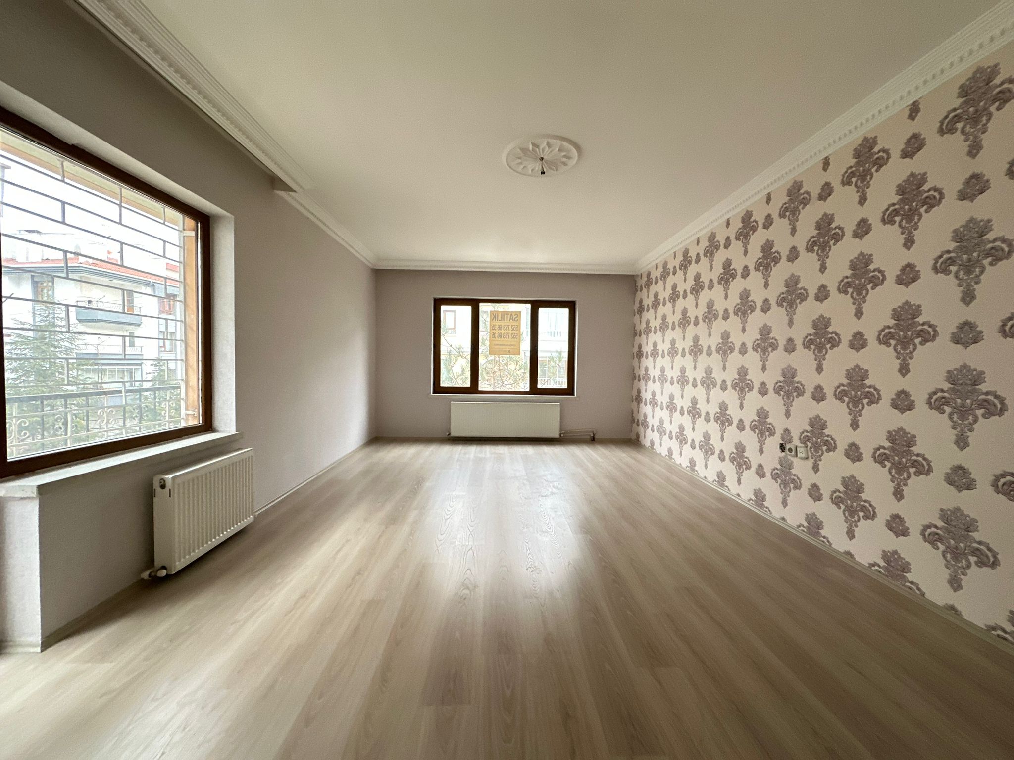 Keçiören Kuşcağız Mahallesi Satılık 3+1 135 m² Daire | 1. Kat Çift Balkonlu Ön Cephe