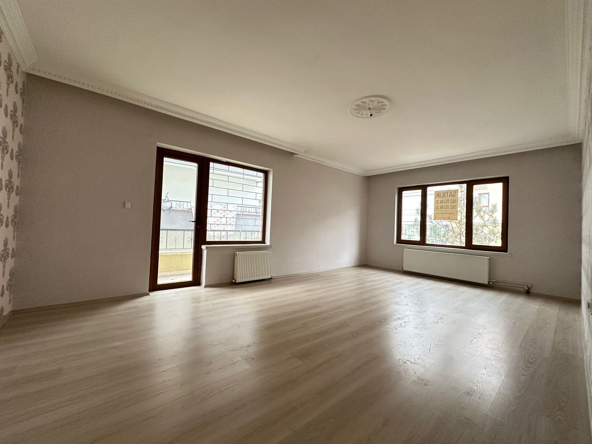 Keçiören Kuşcağız Mahallesi Satılık 3+1 135 m² Daire | 1. Kat Çift Balkonlu Ön Cephe