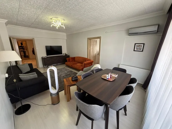 Basınevleri’nde Satılık 3+1 130 m² Geniş Açık Balkonlu Masrafsız Yapılı Daire