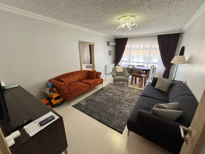 Basınevleri’nde Satılık 3+1 130 m² Geniş Açık Balkonlu Masrafsız Yapılı Daire