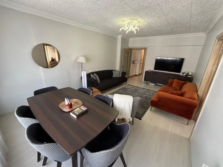 Basınevleri’nde Satılık 3+1 130 m² Geniş Açık Balkonlu Masrafsız Yapılı Daire