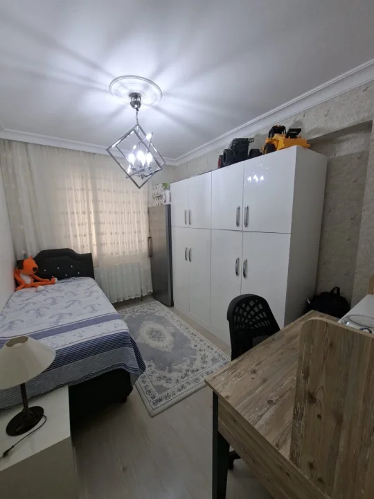 Keçiören Sancaktepe’de Satılık 3+1 2. Kat Asansörlü Cam Balkonlu Önü Açık Full Yapılı Daire