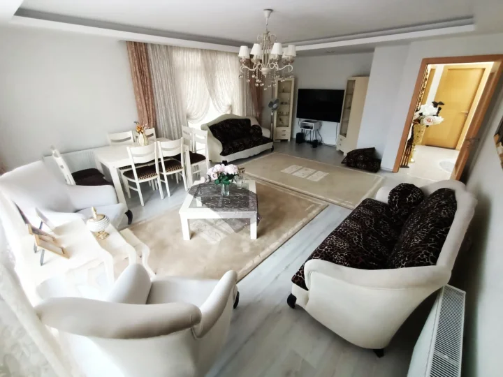 Çiçekli Satılık 4+1 Dubleks Asansörlü Full Yapılı Geniş Lüks Daire