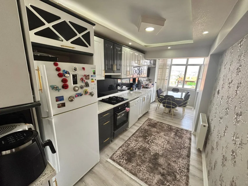 Kuşcağız Satılık 3+1 Yüksek Kat Ankara Manzaralı Şömineli Ultra Lüks Full Yapılı Daire