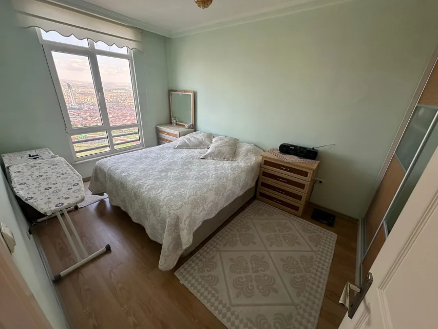 Ankara Teras Evleri Satılık 3+1 9. Kat Daire | İskanlı, Manzaralı, Masrafsız, Çift Asansörlü